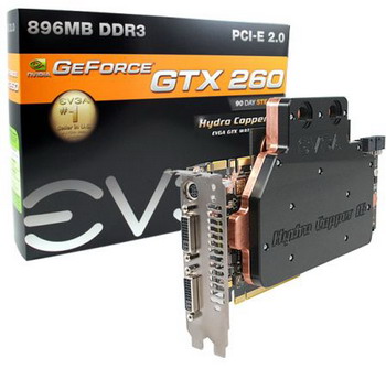 evga GTX 260 water cooled
